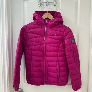 Lole Fuchsia Quilted Jacket